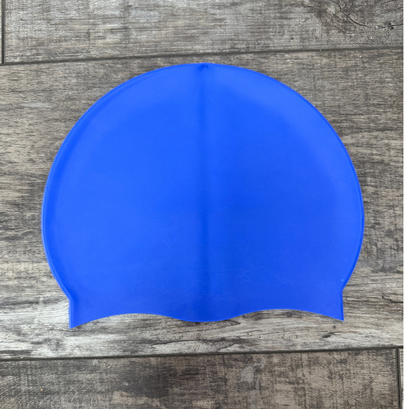 Royal Blue Swim Cap - Foundation Logo